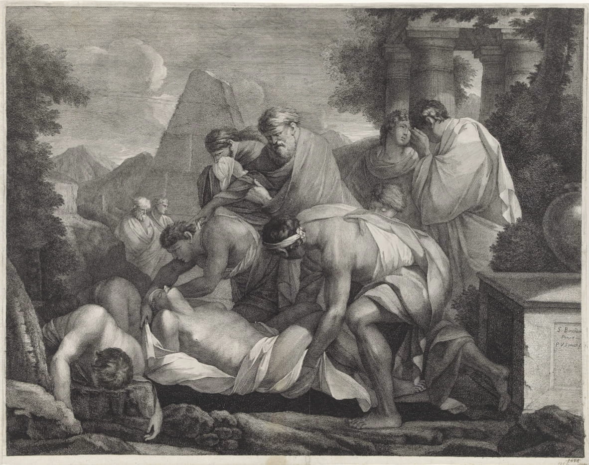 Tobia seppellisce i morti - Rijks Museum, Amsterdam